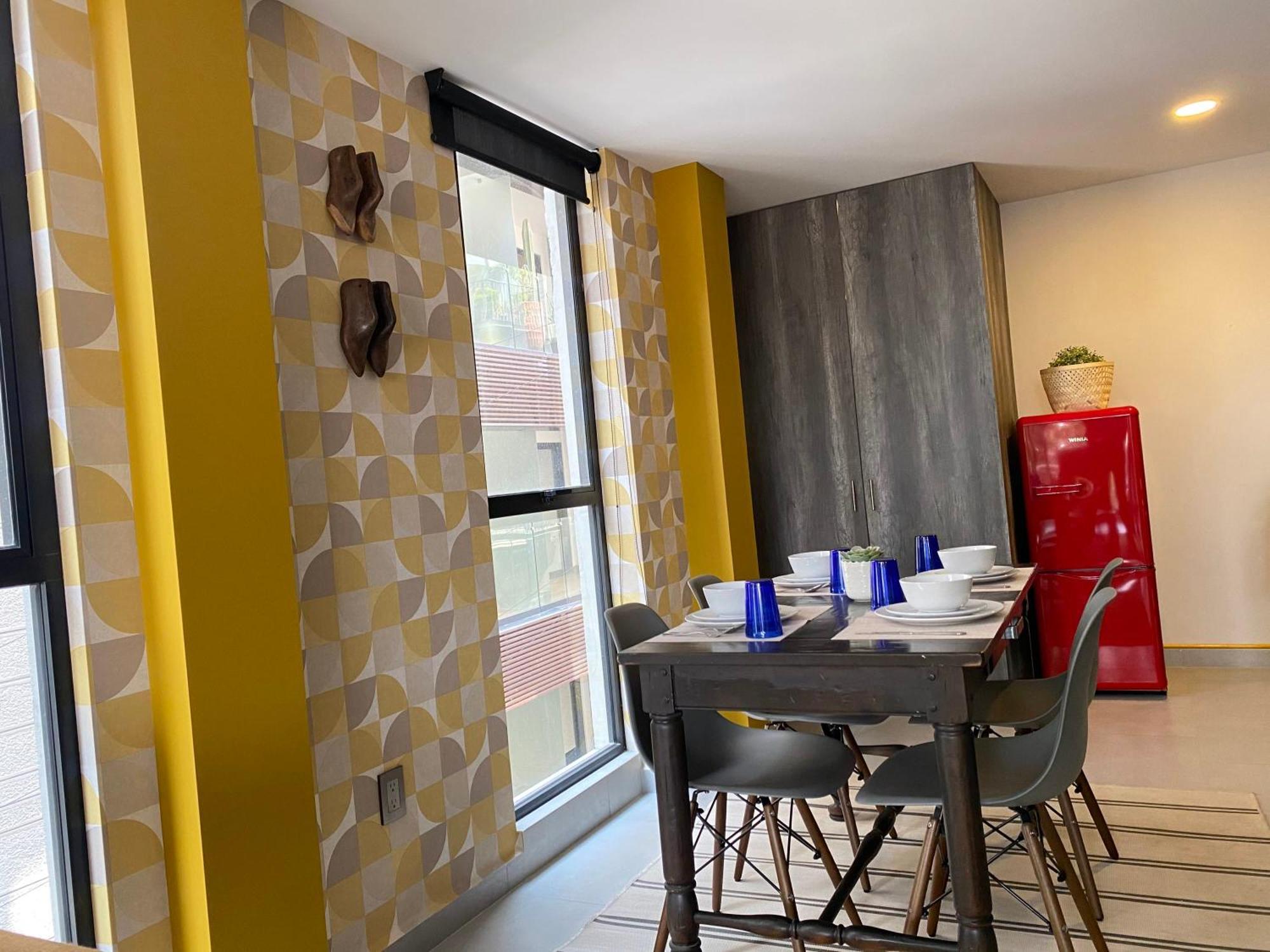 Отель Terraza Gran Vista Pegado A La Condesa 2Br Мехико Экстерьер фото