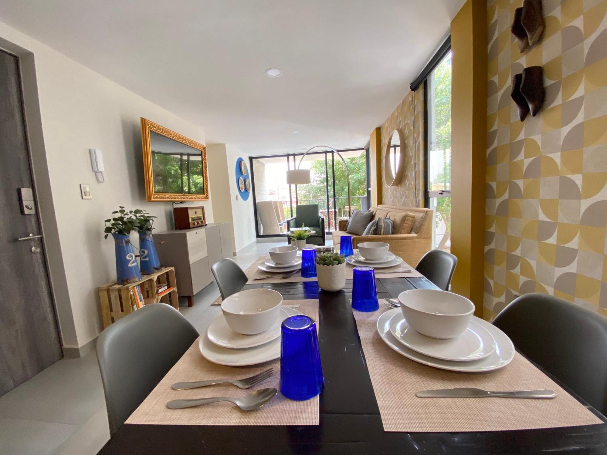 Отель Terraza Gran Vista Pegado A La Condesa 2Br Мехико Экстерьер фото