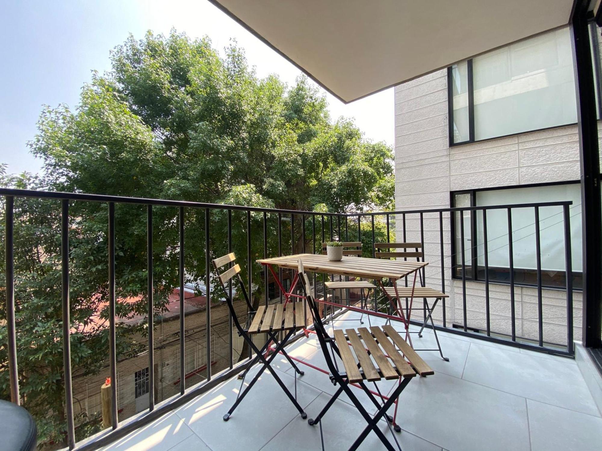 Отель Terraza Gran Vista Pegado A La Condesa 2Br Мехико Экстерьер фото